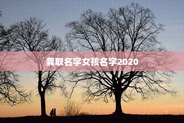 龚取名字女孩名字2020