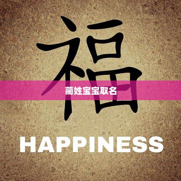 蔺姓宝宝取名