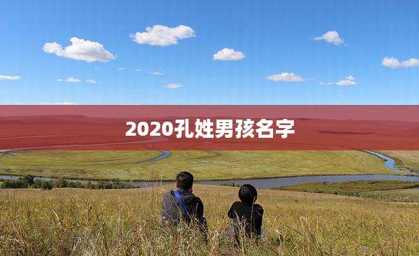 2020孔姓男孩名字