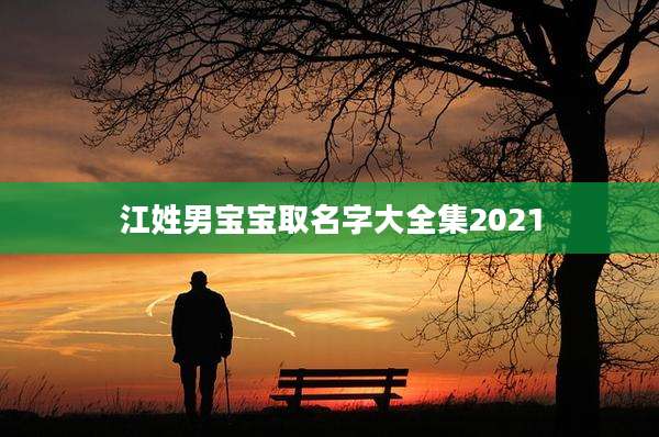 江姓男宝宝取名字大全集2021