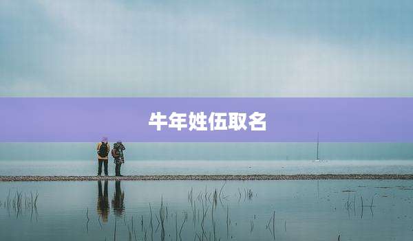 牛年姓伍取名